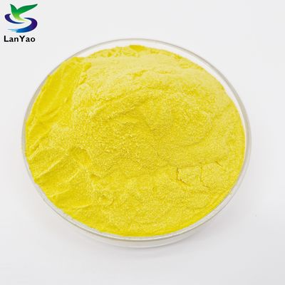 Produit chimique de traitement des eaux industrielles jaune à teneur en 28% pour les besoins industriels Polyaluminium chloride