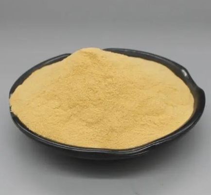 Décoloration par effluent de fabrication de papier facilité au sulfate polyferrique de qualité industrielle jaune clair solide amorphe
