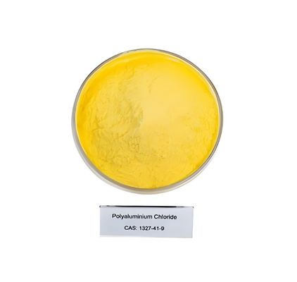 Efficacité de floculation avec le traitement de l'eau PAC poudre jaunâtre de polychlorure d'aluminium
