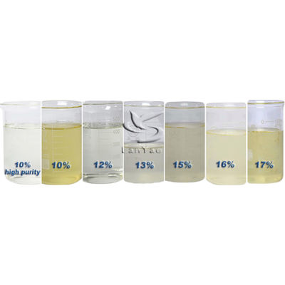 Pour le traitement de l'eau liquide jaune clair ou incolore PAC pour les applications industrielles