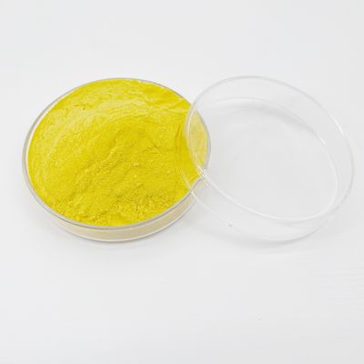 Poudre jaune de chlorure de polyaluminium Cas 1327 41 9 PAC pour le traitement des eaux usées industrielles