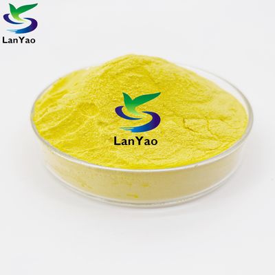 Poudre jaune de chlorure de polyaluminium Cas 1327 41 9 PAC pour le traitement des eaux usées industrielles