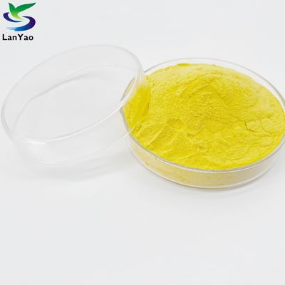 Chlorure de polyaluminium solide jaune Cas 1327 41 9 Chimique pour le traitement industriel des eaux