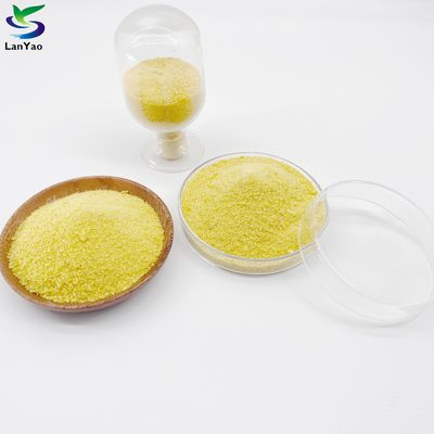 Traitement des eaux industrielles jaunes Chimique du chlorure de polyaluminium Cas 1327 41 9 Chimique de l'élimination des eaux usées