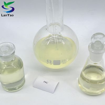 PAC de traitement de l'eau jaune clair ou incolore pour un traitement efficace