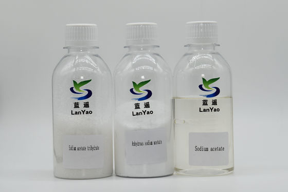 Expédition rapide Poudre blanche d'acétate de sodium Utilisation en usine alimentaire